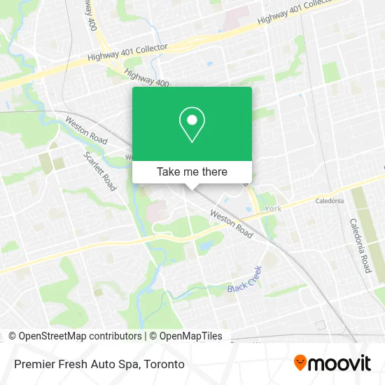 Premier Fresh Auto Spa map