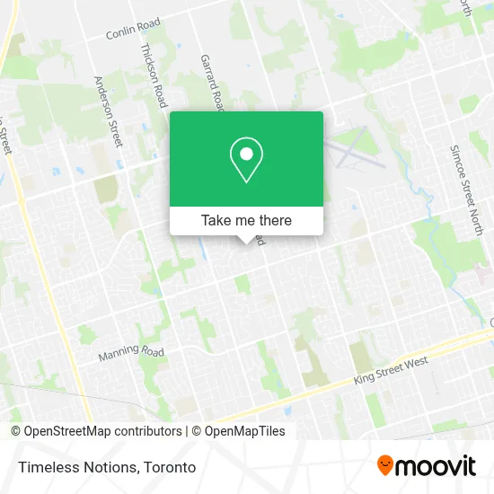 Timeless Notions map