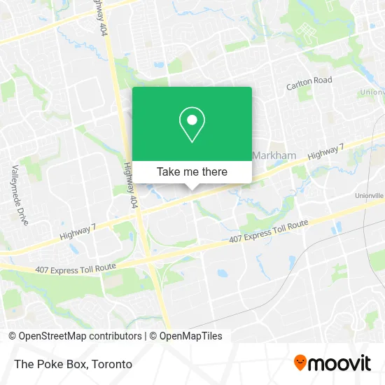 The Poke Box map