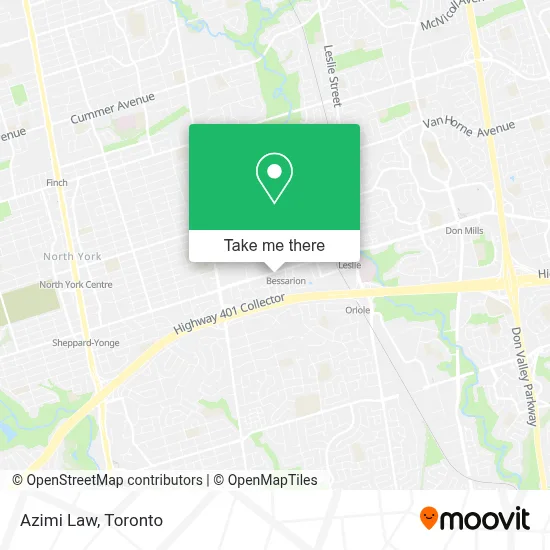 Azimi Law map