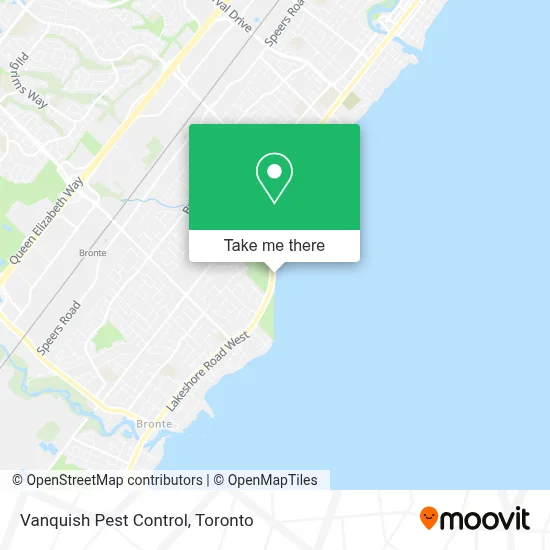 Vanquish Pest Control map