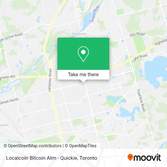 Localcoin Bitcoin Atm - Quickie map