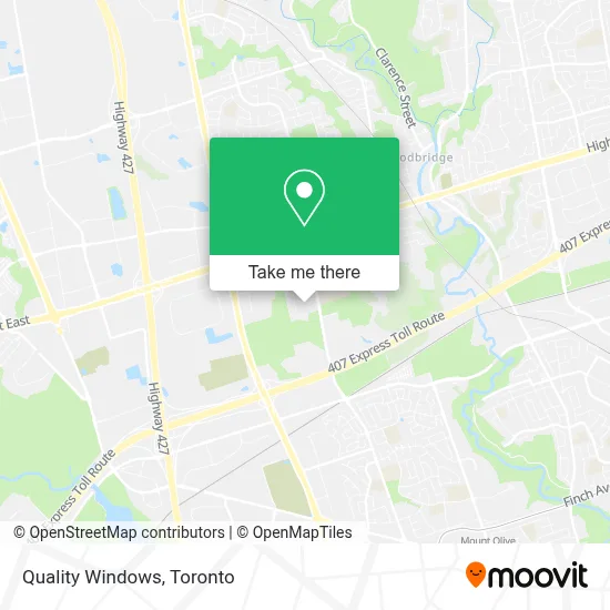 Quality Windows map