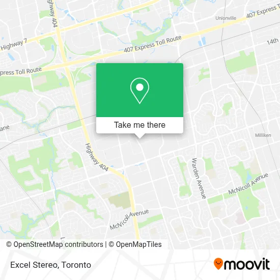 Excel Stereo map