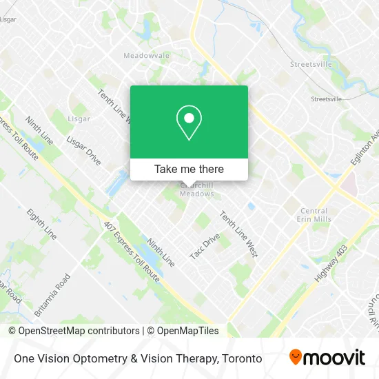 One Vision Optometry & Vision Therapy plan