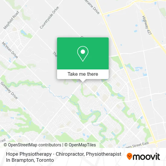 Hope Physiotherapy - Chiropractor, Physiotherapist In Brampton map
