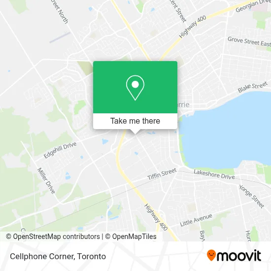 Cellphone Corner map
