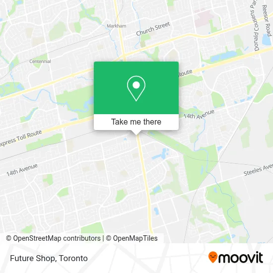 Future Shop map
