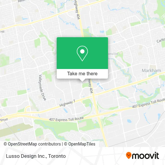 Lusso Design Inc. map