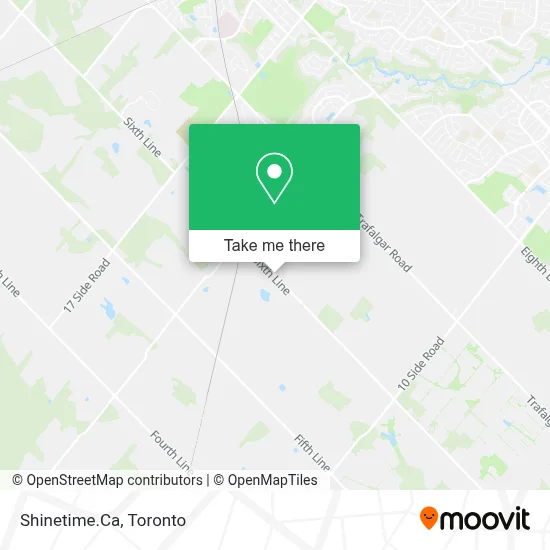 Shinetime.Ca map