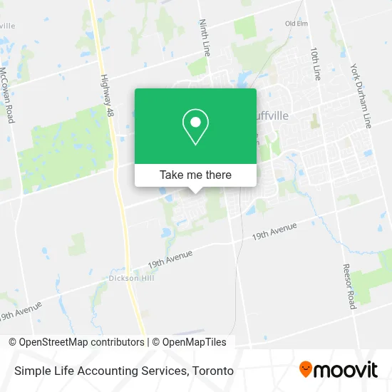 Simple Life Accounting Services map