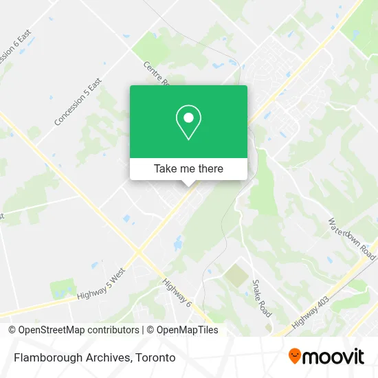 Flamborough Archives map