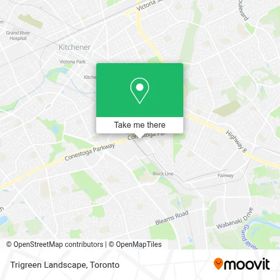 Trigreen Landscape map