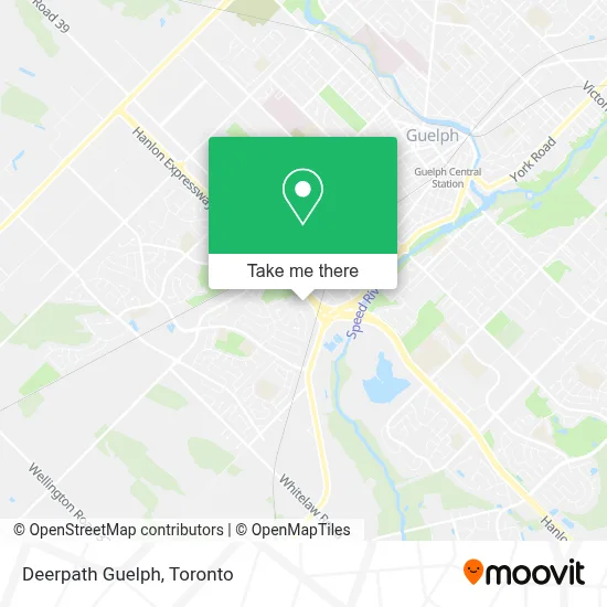 Deerpath Guelph map