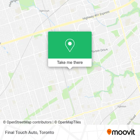 Final Touch Auto map