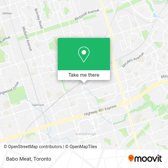 Babo Meat map
