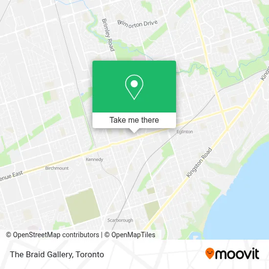 The Braid Gallery map