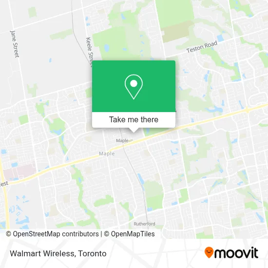 Walmart Wireless map