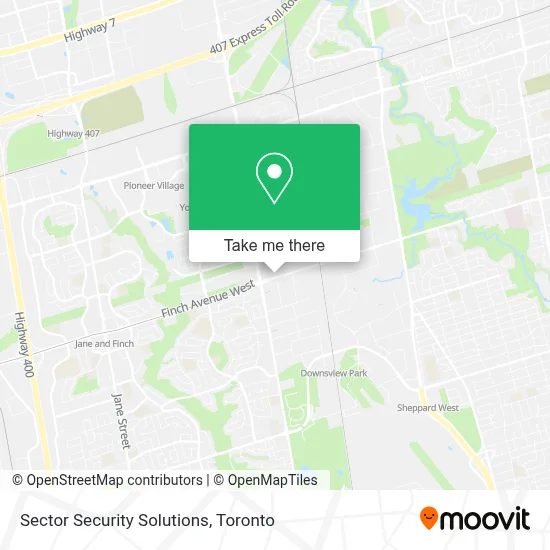 Sector Security Solutions map