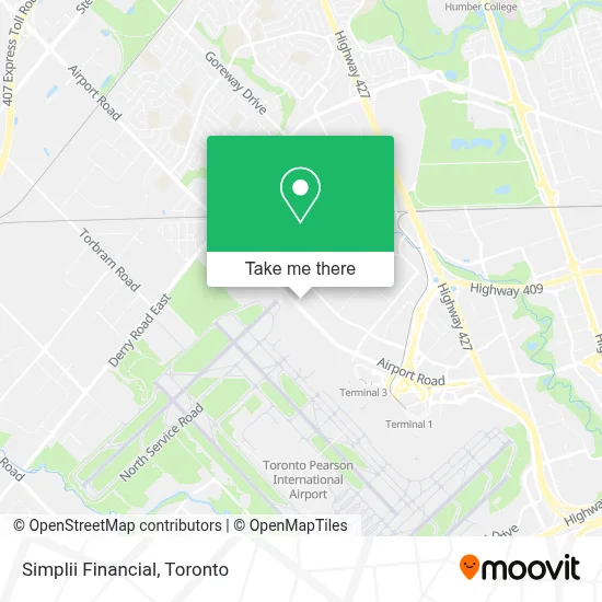 Simplii Financial map