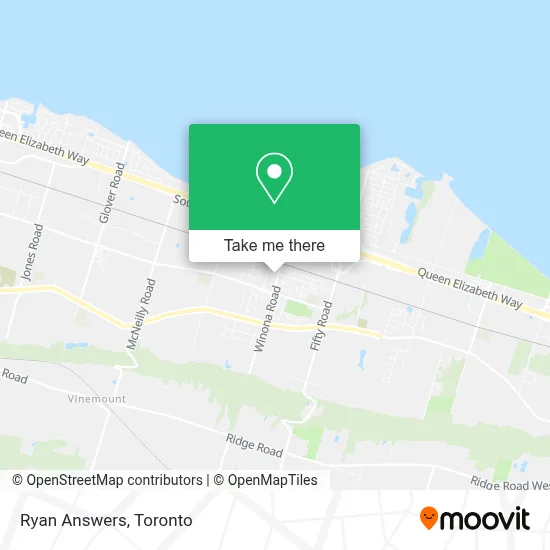 Ryan Answers map