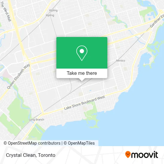 Crystal Clean map