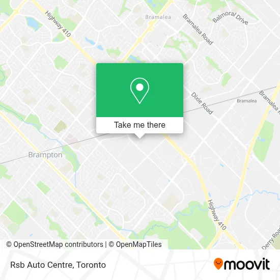 Rsb Auto Centre map