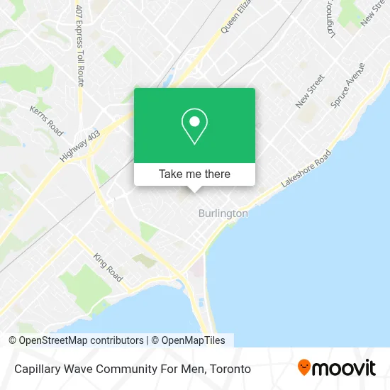 Capillary Wave Community For Men map