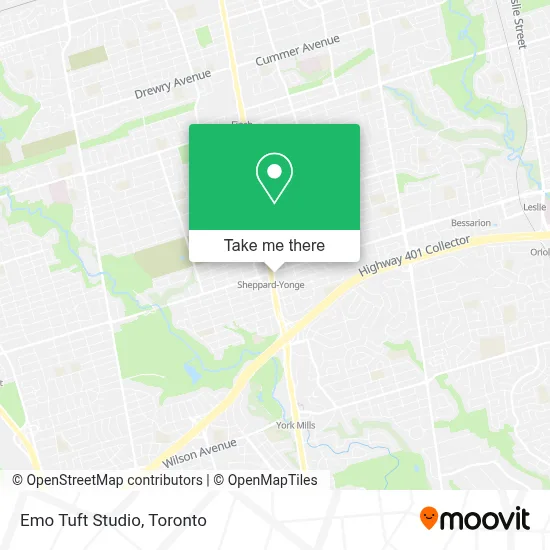 Emo Tuft Studio map
