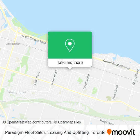 Paradigm Fleet Sales, Leasing And Upfitting map