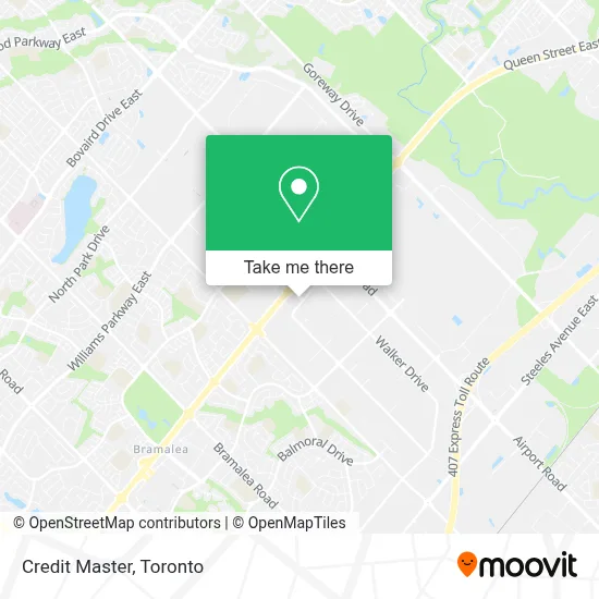 Credit Master map