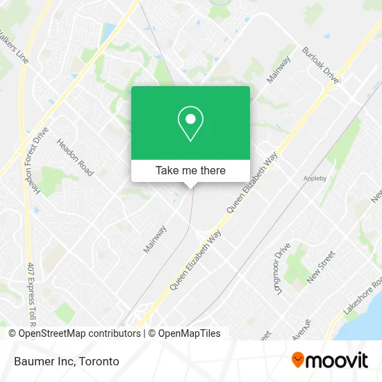 Baumer Inc map