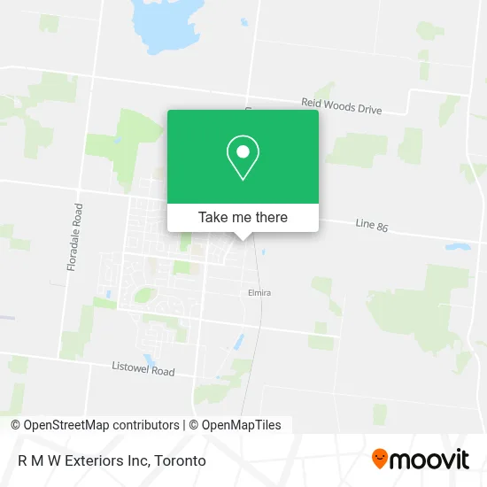 R M W Exteriors Inc map