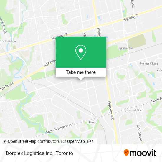 Dorplex Logistics Inc. map