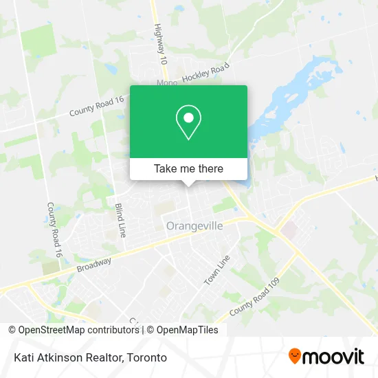 Kati Atkinson Realtor map
