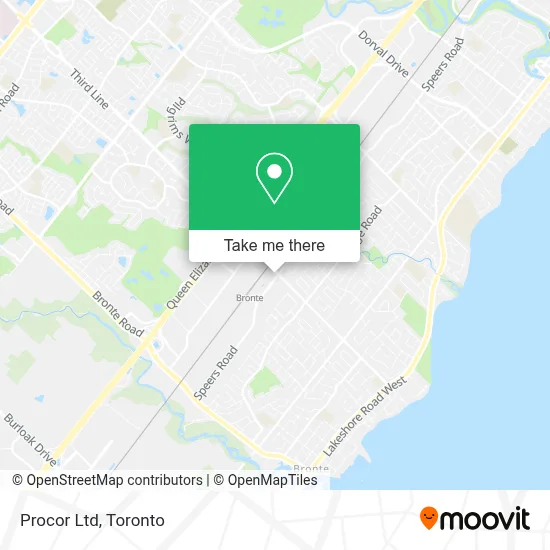 Procor Ltd map