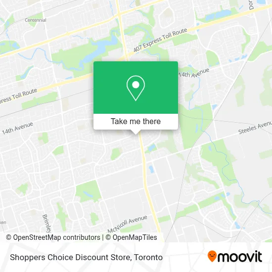 Shoppers Choice Discount Store map