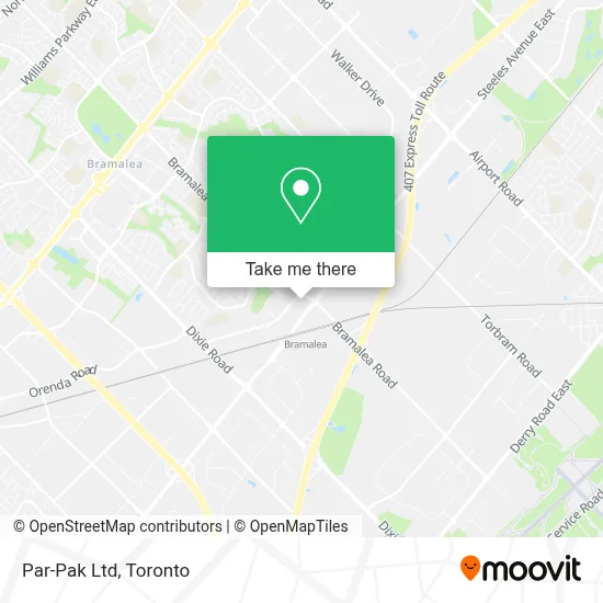 Par-Pak Ltd map