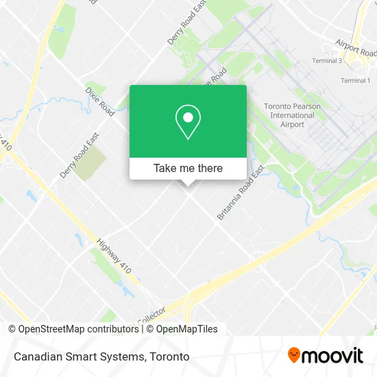 Canadian Smart Systems map