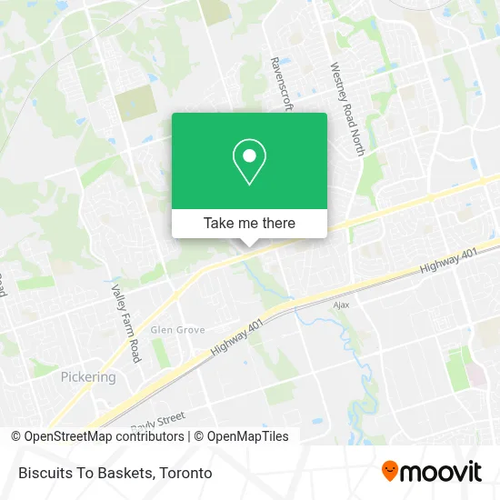 Biscuits To Baskets map