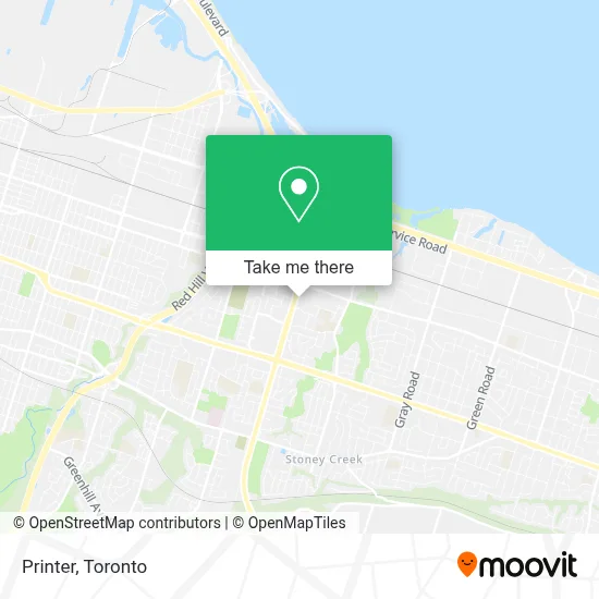 Printer map