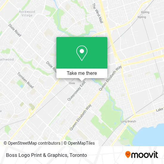 Boss Logo Print & Graphics map