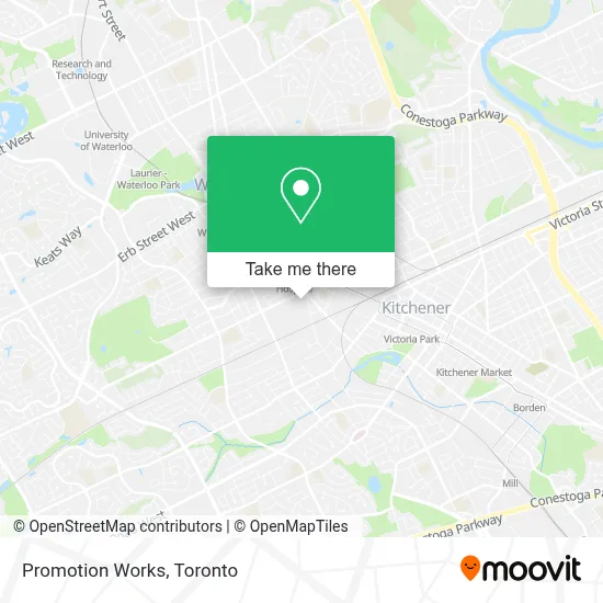 Promotion Works map