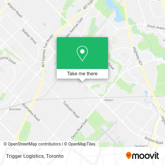 Trigger Logistics map