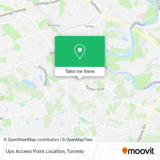 Ups Access Point Location plan