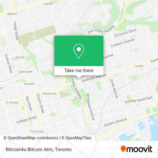 Bitcoin4u Bitcoin Atm map