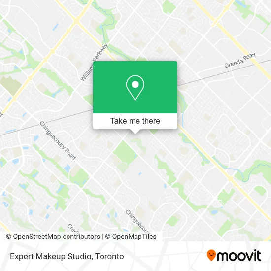 Expert Makeup Studio map