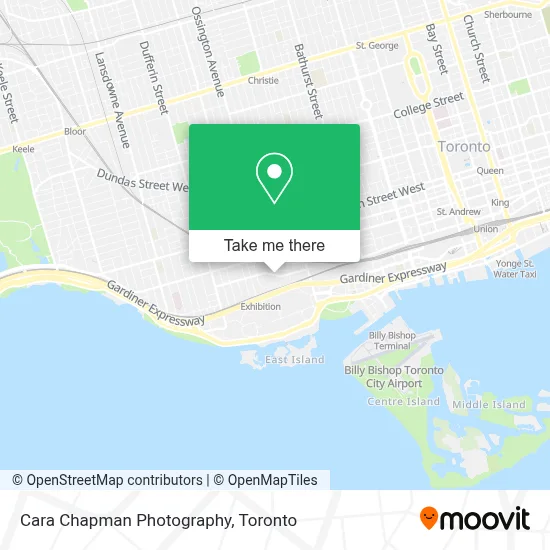 Cara Chapman Photography map