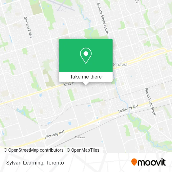Sylvan Learning map