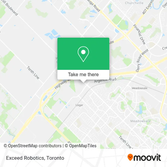 Exceed Robotics map